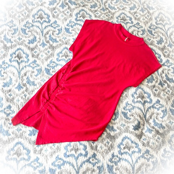 Free People Red Asymmetrical Dress - Picture 6 of 12